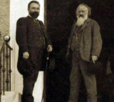 Richard Mühlfeld and Johannes Brahms